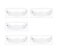 Safe Glitter Freckles Stickers Waterproof Sweatproof Body Art for Sensitive Skin Instantly Glamouring Glow in Sunlight Face Stickers