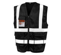 SAFE-GUARD by Result Men's Heavy Duty Security Vest in Black | Size: Medium SAFE-GUARD by Result Black M