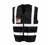 SAFE-GUARD by Result Men's Heavy Duty Security Vest in Black | Size: Small SAFE-GUARD by Result Black S