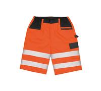 SAFE-GUARD by Result Men's Safety Cargo Shorts in Orange | Size: 2XL SAFE-GUARD by Result Orange 2XL