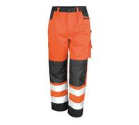 Safe-Guard By Result Unisex Adult Hi-Vis Cargo Trousers Fluorescent Orange (L R)