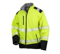 Ripstop Safety Soft Shell Jacket SAFE-GUARD by Result Yellow XXXL