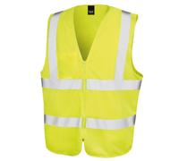 Safe-Guard By Result Unisex Adult Zip Front Hi-Vis Vest