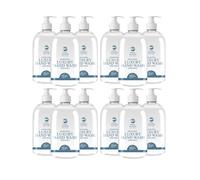 Safe Hands | Luxury Hand Wash | Spring Breeze | 12 x 500ml | Moisturising hand soap liquid | Antibacterial | Anti Bac Hand Soap | Removes 99% of Bacteria | Kind to Skin
