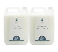 Safe Hands | Luxury Hand Wash | Spring Breeze | 2 x 5 Litre | Moisturising hand soap liquid | Antibacterial | Anti Bac Hand Soap | Removes 99% of Bacteria | Kind to Skin