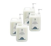 Safe Hands, Luxury Hand Wash with Pumps, Spring Breeze, Moisturising Antibacterial Hand Soap, Removes 99% of Bacteria, Kind to Skin, 4 x 5 Litre