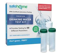 Safe Home® 50-in-1 Premium Drinking Water Test Kit - Test at Our EPA Certified Laboratory - Home Inspections, Mortgage Loans, Real Estate Transactions, & More