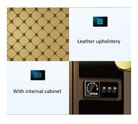 Safe,Home Safe, Electronic Digital Safe, Steel Safe Deposit with Alarm Function, Built-in Lighting, Can Be Wall/Floor Mounted