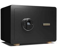Safe,Home Safe, Safes Home and Lock es Fire All-Steel High-Capacity Bedside Anti-Theft Invisible in-Wall Password Bedroom, Living Room, Study 25CM Fingerprint