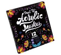 Safe Inks Art Markers with Smooth Writing Rich Pigments Ready for Students School Projects Art Set Drawing
