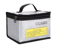 Safe Lithium Polymer Battery Charging and Storage Bag with Fire Retardant Material for For remote Control Applications (215 * 165 * 145MM)