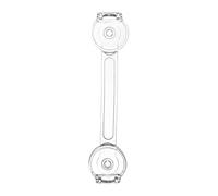 Safe Lock for Cabinets - Childproof Safe Drawer Locks | Transparent Safety Lock Door Cabinet Lock, Multi-Purpose Safety Latch No Drilling Childproofing Strap Lock for Drawers & Oven