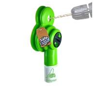 SAFE 'N CLEAN Drill Dust Catcher - Patented Drilling Dust Nozzle for Dust-free Drilling - Vacuum Cleaner Attachment for Wall and Ceiling - Compatible with All Vacuum Cleaners Diameter 32 mm 35 mm