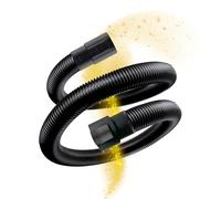 SAFE 'N CLEAN Suction Hose Extension 3.5 m, Black, Polyethylene (PE), Cleaning Equipment Accessories, Alternative to Original 2.863-305.0, More Range of Action and Freedom of Movement