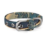 Safe Personalized Dog Collar Anime Style Cat Adjustable Pet Collar for Medium and Small Dogs Cats