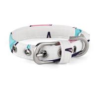 Safe Personalized Dog Collar Doodle Ice Cream Adjustable Pet Collar for Medium and Small Dogs Cats