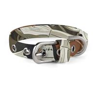 Safe Personalized Dog Collar Funny Skeleton Bathroom Canvas Adjustable Pet Collar for Medium and Small Dogs Cats