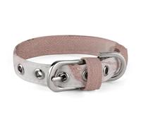 Safe Personalized Dog Collar Marble Color Rose Gold Adjustable Pet Collar for Medium and Small Dogs Cats