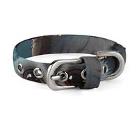 Safe Personalized Dog Collar Owl on Tree Adjustable Pet Collar for Medium and Small Dogs Cats