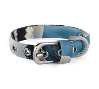 Safe Personalized Dog Collar Penguin and Sea Adjustable Pet Collar for Medium and Small Dogs Cats