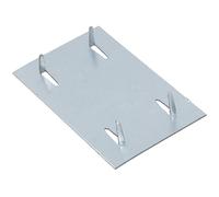 Safe Plate 54mm x 90mm Galvanised Plumbing Electrical Wiring Protector 20PK