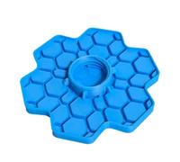 Safe Pollinator Access: Featuring stable landing support, the bee watering
