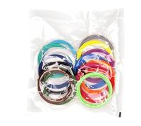 Safe Printing Pen Pla Filament, 15 Colors, 1.75Mm, 45 M Total, High-Temperature Resistant, Non-Deforming, for Quick Molding