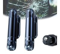 Safe Pro X Car Window Breaker, 2-In-1 Car Window Breaker and Seat Belt Cutter, Life Hammer with Seatbelt Cutter, Emergency Car Escape Tool (2pcs-b)