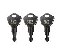 Safe Replacement Keys Cut to Codes for Safe with Key 1100&Many More 3A2 3B2 3C2 3D2 3E2 3F2 3G2 3H2 3J2 3K2 (Keys 3K2)(3 Pcs)