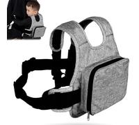 Safe Rider Travel Vest, Adjustable & Comfort Child Harness with Reflective Strip, Storable & Foldable Motorcycle Harness for Kids, Motorcycle for Kids, Child