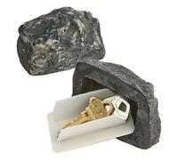 Safe Rock Key Hider - Outdoor Waterproof and Durable Key Storage Safe Holder Stone Box for Home Garden Yard