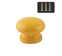 Safe Rounded Edges Children Dresser Handle Single Screw Cabinet Pull for Toddler Room Organization Children Room Decoration Furniture Hardware