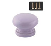 Safe Rounded Edges Children Dresser Handle Single Screw Cabinet Pull for Toddler Room Organization Children Room Decoration Furniture Hardware