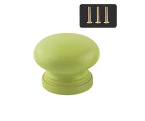 Safe Rounded Edges Children Dresser Handle Single Screw Cabinet Pull for Toddler Room Organization Children Room Decoration Furniture Hardware