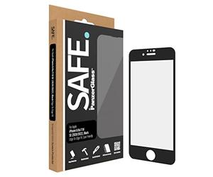 SAFE Screen Protector for Apple iPhone 6 | 6s | 7 | 8 | SE (2020/2022) - Fingerprint Resistant Tempered Glass Screen Protector with Full Screen Coverage - Case Friendly