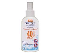 Safe Sea SPF40 sunscreen - Jellyfish and Sea lice protective Spray. Very Water Resistant (1-pack)