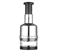 Safe Slap Onion Chopper Manual Food Cutting Unit, Firm Vegetable Slicing Equipment | Portable Stainless Steel Meal Prep Processor, Pressed Machine Tool