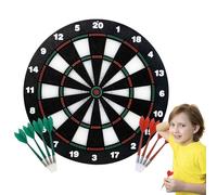 Safe Soft Dartboard Ø42cm/16.5'' Set for Children and Adults with 8 Darts