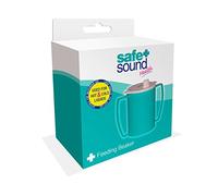 Safe + Sound Adult Care Feeding Beaker for Hot and Cold Drinks, White