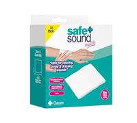 Safe & Sound Health Quilted Sterile Gauze Pads 10 Pack - Extra Thick Absorbent Wound Dressings for Cuts, Burns & First Aid Care