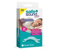 Safe & Sound Nasal Strips to Reduce Snoring and Congestion, Pack of 30