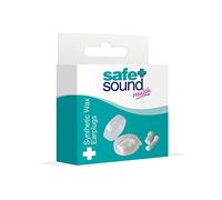 Safe & Sound Wax Ear Plugs 2 Pairs Per Pack