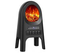 Safe Space Heater with Simulated Fireplace Design, Child and Pet-Friendly Safety Features, Creates Cozy Atmosphere for Living Rooms and Bedrooms