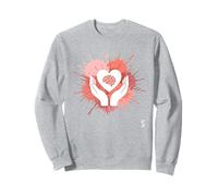 Safe Space Mental Health Awareness Heart Brain S Sweatshirt