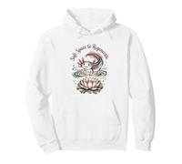 Safe Space to Regenerate Axolotl Lotus Flower Design Teacher Pullover Hoodie
