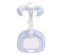 Safe Standing Baby Bath Stand, Bath Shower Standing Support, Water Flowing Hug Tower, Adjustable Height Anti Slip Base (Purple)