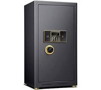 Safe Strongbox Fireproof Waterproof Safe Extra-Large Electronic Digital Solid Steel Safe Strongbox For Home Office Hotel Jewelry Cash Storage Drop Box For Home And Office Security Safe