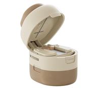 Safe Tablet Cutter with Hidden for Easy Quartering and Halving Adjustable Gear Integrated Storage Compartment Precise Cutter