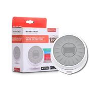 Safe-Tech 230V Mains Powered Air Quality Monitor Co2 Temperature Humidity Pm2.5 Detector For Home School Office