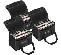 Safe-Tech 3 Pack Fireproof Lipo Safe Bag For Lithium Battery Storage & Charging,waterproof Explosionproof Document Bag